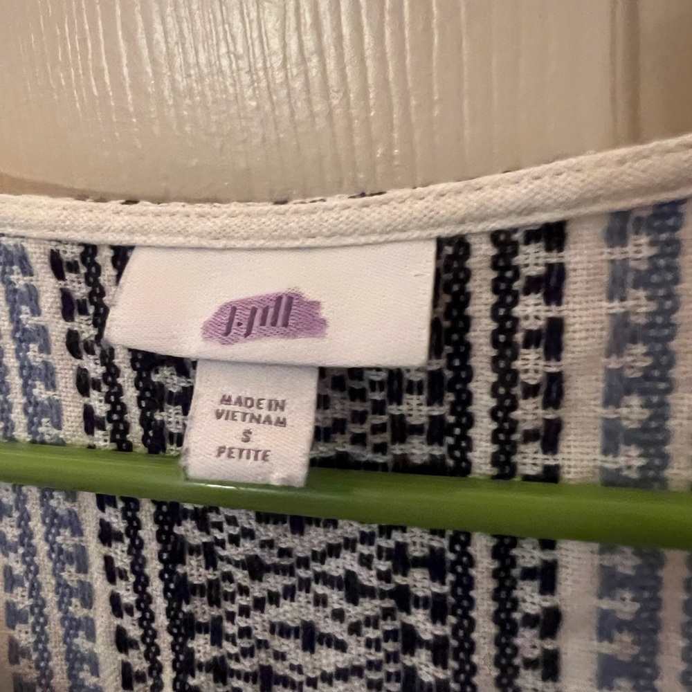 J.Jill PETITE Patterned Maxi Dress - Picture 6 of 7